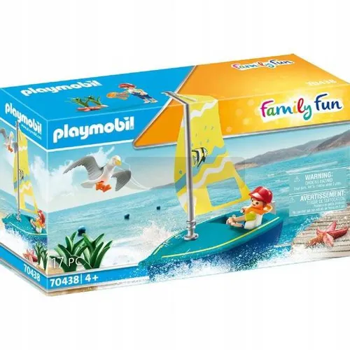 PLAYMOBIL Family Fun 70438 Żaglówka