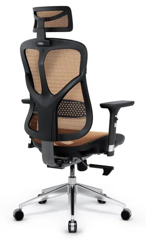Fotel DIABLO CHAIRS V-Basic Czarno-pomarańczowy