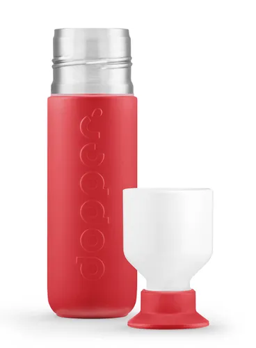 Butelka termiczna na wodę Dopper Insulated 350 ml - deep coral