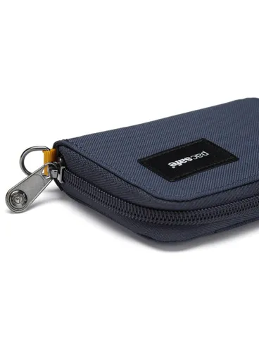 Portfel antykradzieżowy Pacsafe RFIDsafe Card Wallet - coastal blue