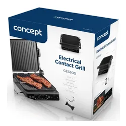 Grill elektryczny CONCEPT GE3600 Czarny