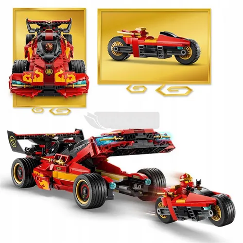 LEGO NINJAGO 71867 Ninjaścigacz X-1 15-lecie Lego Ninjago, zestaw klocków