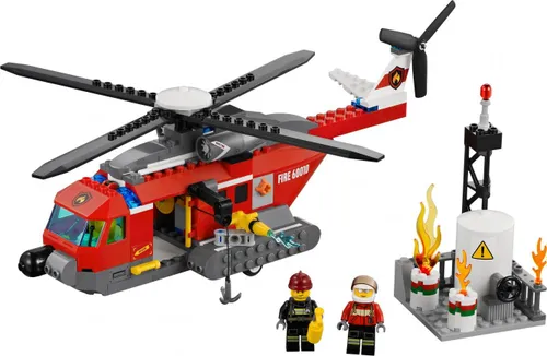 LEGO City Helikopter strażacki (60010)