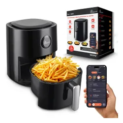 Air Fryer Frytkownica beztłuszczowa EXTRALINK SJ-400 4l Wi-Fi programator czasowy