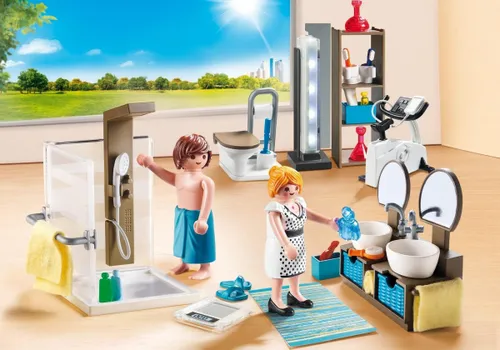 Набор фигурок Playmobil City Life 9268 Ванная комната