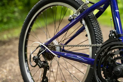 Rower dziecięcy HUFFY Extent 24 cali dla chłopca Fioletowy