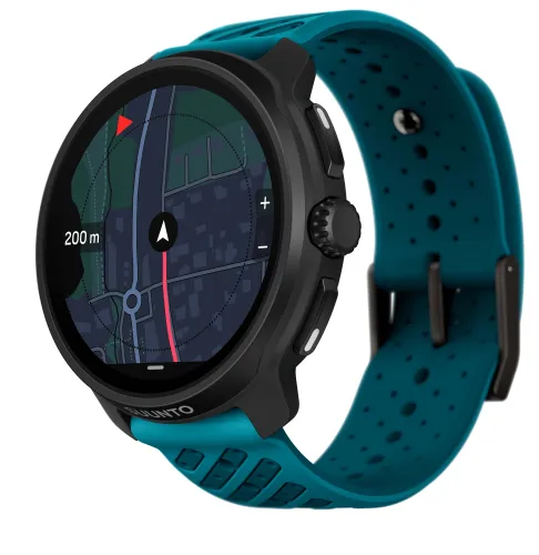 Zegarek sportowy Suunto Race 2 Wave Blue 49mm GPS Niebieski