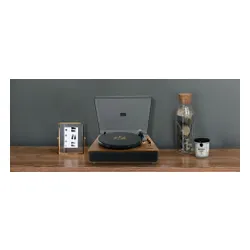 Gramofon MUSE MT-106 BT Bluetooth USB Brązowo-czarny