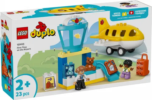 LEGO Klocki DUPLO 10443 Pierwszy raz: Na lotnisku