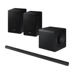 Soundbar SAMSUNG HW-S800D EN Czarny + Kolumny głośnikowe SAMSUNG SWA-9500S Czarny (2 szt.)