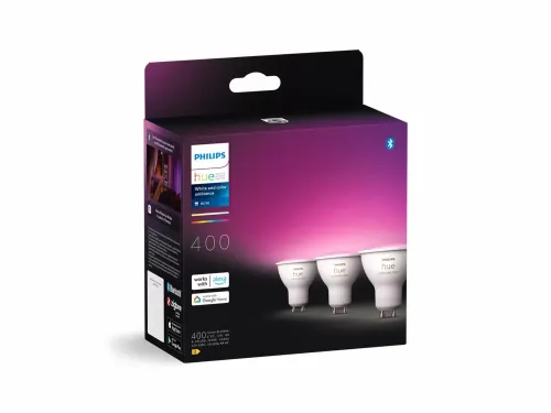 Żarówka LED Philips Hue White and Colour Ambiance GU10 3szt.