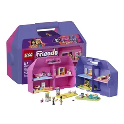LEGO FRIENDS 42697 Kreatywna walizka z domkiem dla lalek, zestaw klocków 6+