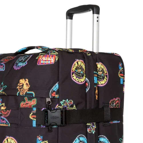 Tekerlekli Seyahat Çantası Eastpak Transit M-Simpsons neon print