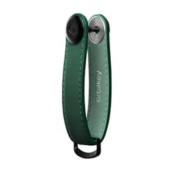 Skórzane etui na klucze Orbitkey Key Organiser Matte Leather - forest