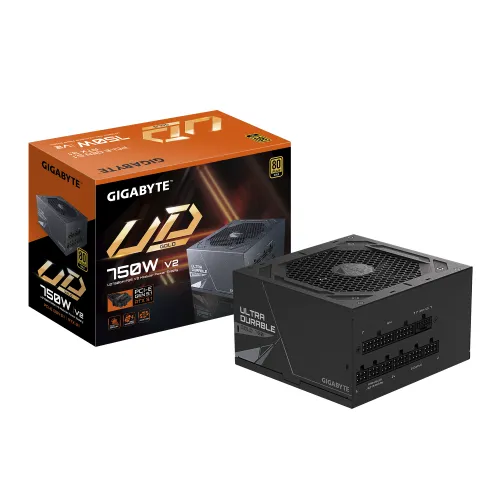 Zasilacz Gigabyte UD750GM PG5 V2 750W 80+ Gold Czarny