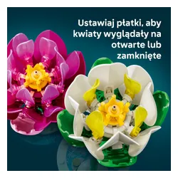 LEGO 11511 Botanicals: водяные лилии, набор кубиков 9+ цветы растения