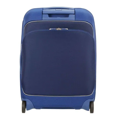 Walizka kabinowa poszerzana Samsonite Fuze Upright - cobalt blue