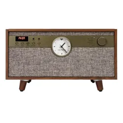 Gramofon Victrola Century Signature+ 6-in-1 VTA-835SB-WLN-INT Manualny Napęd paskowy Bluetooth CD Kaseta Orzech