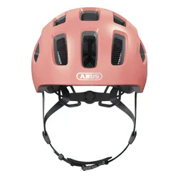 Kask rowerowy ABUS Youn-I 2.0 Różowy dla Dzieci z lampką (rozmiar M)