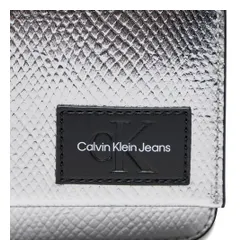 Calvin Klein Jeans portofel sculptat Ph Cb19 șarpe K60k611837 șarpe metalic 0gn