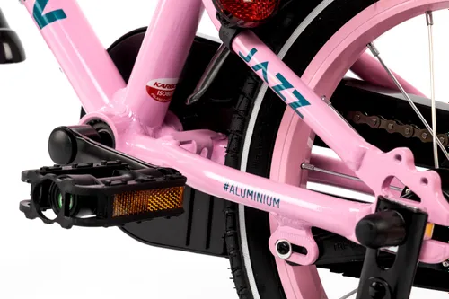 Rower dziecięcy KARBON Jazz 14 cali dla dziewczynki Różowy
