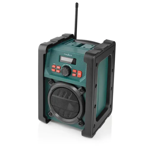 Radioodbiornik Nedis RDDB3100GN Radio FM DAB+ Bluetooth Czarno-zielony