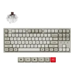 Klawiatura KEYCHRON C1 Pro 8K QMK Wired Custom Mechanical Super Brown Switch