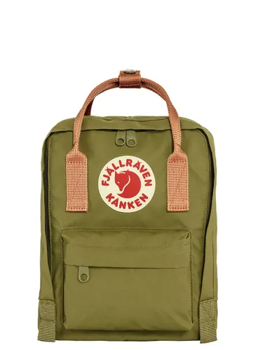 Fjallraven Kanken Mini foliage yeşil / şeftali kum sırt çantası