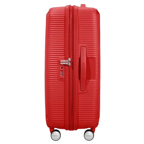 Чемодан средний Soundbox American Tourister-coral red