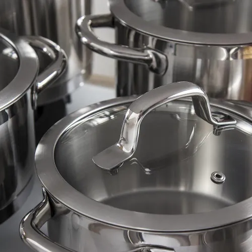 TESCOMA President niski 1,5 l - garnek ze stali nierdzewnej z pokrywką