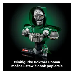 LEGO 76345 Super Heroes Popiersie Doktora Dooma
