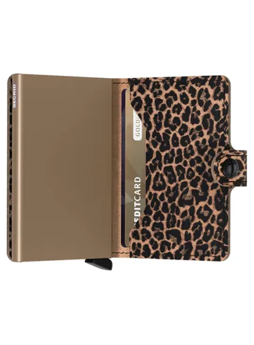 Portfel kieszonkowy Secrid Miniwallet Leo - beige
