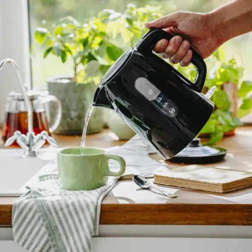 ADLER Strix AD 1380b 1 l - czajnik elektryczny bezprzewodowy plastikowy