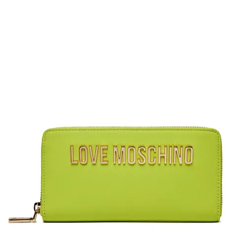 Большой женский кошелек LOVE MOSCHINO Jc5611pp1ikd0404 Lime