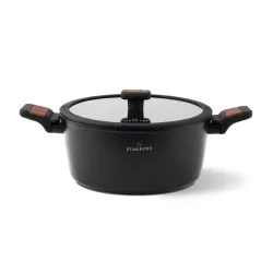 Garnek aluminiowy z pokrywką STARKE PRO ARCHIE WOODEN 1,6 l