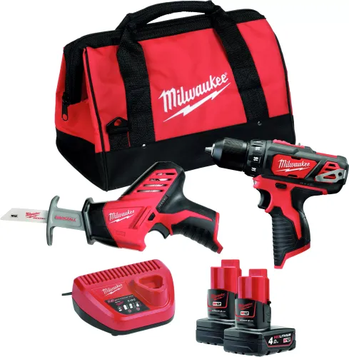 Milwaukee M12 Bpp2c Powerpack Kombinasyon Kiti