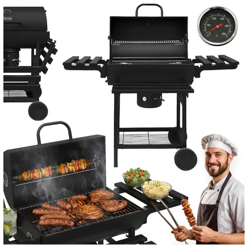 Grill węglowy VELACO VL19 Czarny