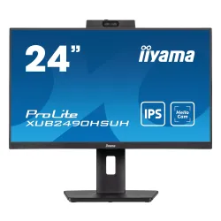 Monitor iiyama ProLite XUB2490HSUH-B1 z kamerą 23,8" Full HD IPS 100Hz 4ms