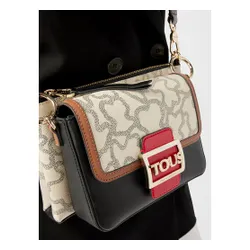 Geanta TOUS Bandolera Doble K Icon 2001502659 Neagra