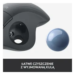 Myszka Logitech ERGO M575 Grafitowy