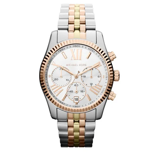 Michael Kors Lexington MK5735 3T Gümüş / Gül / Altın Saatler