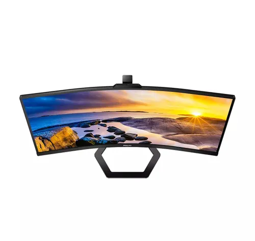 Monitor Philips 34E1C5600HE/00 z kamerą internetową Windows Hello 34" UWQHD VA 100Hz 4ms Zakrzywiony