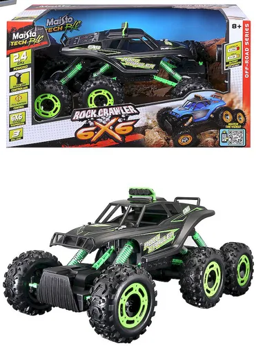 Samochód zdalnie sterowany MAISTO TECH Rock Crawler 6X6