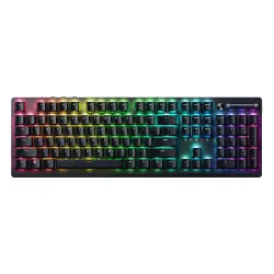 Klawiatura mechaniczna Razer DeathStalker V2 Pro Clicky Optical Switch Purple Czarny