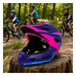 Kask rowerowy dla dziecka rozmiar M, dziecięcy motor dzieci motocyklowy