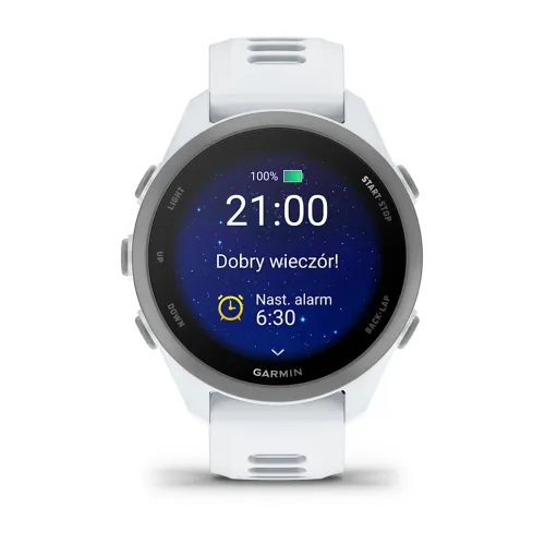 Smartwatch Garmin Forerunner 170 43mm GPS Biały