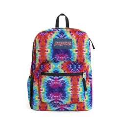 JanSport Cross Town дневной рюкзак - красный / Multi hippie days