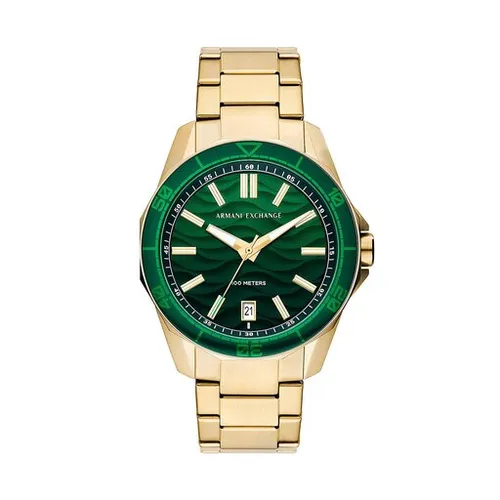 Armani Exchange Spencer AX1951 Green / Gold saati