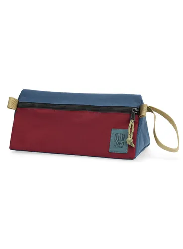 Косметичка / Дорожная сумка Topo Designs Dopp Toiletry Kit - dark denim / burgundy