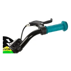 Rower dziecięcy KARBON Jazz 16 cali dla chłopca Limonkowy